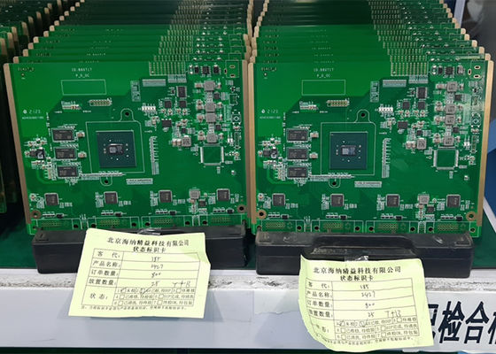 บอร์ด PCB HDI หลายชั้น ISO FR4, บอร์ด PCB อิเล็กทรอนิกส์ 6 ชั้น 8 ชั้น