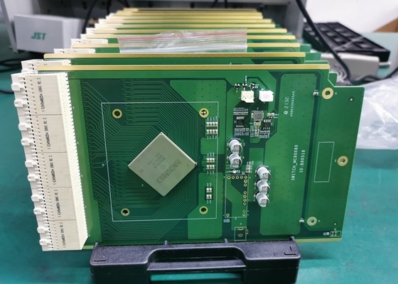 Fr4-Standard Tg 1 30-140c Surface Mount Pcb Assembly สีเขียวสำหรับเทคโนโลยีการประมวลผลวิดีโอ